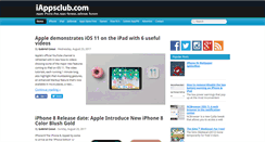 Desktop Screenshot of iappsclub.com